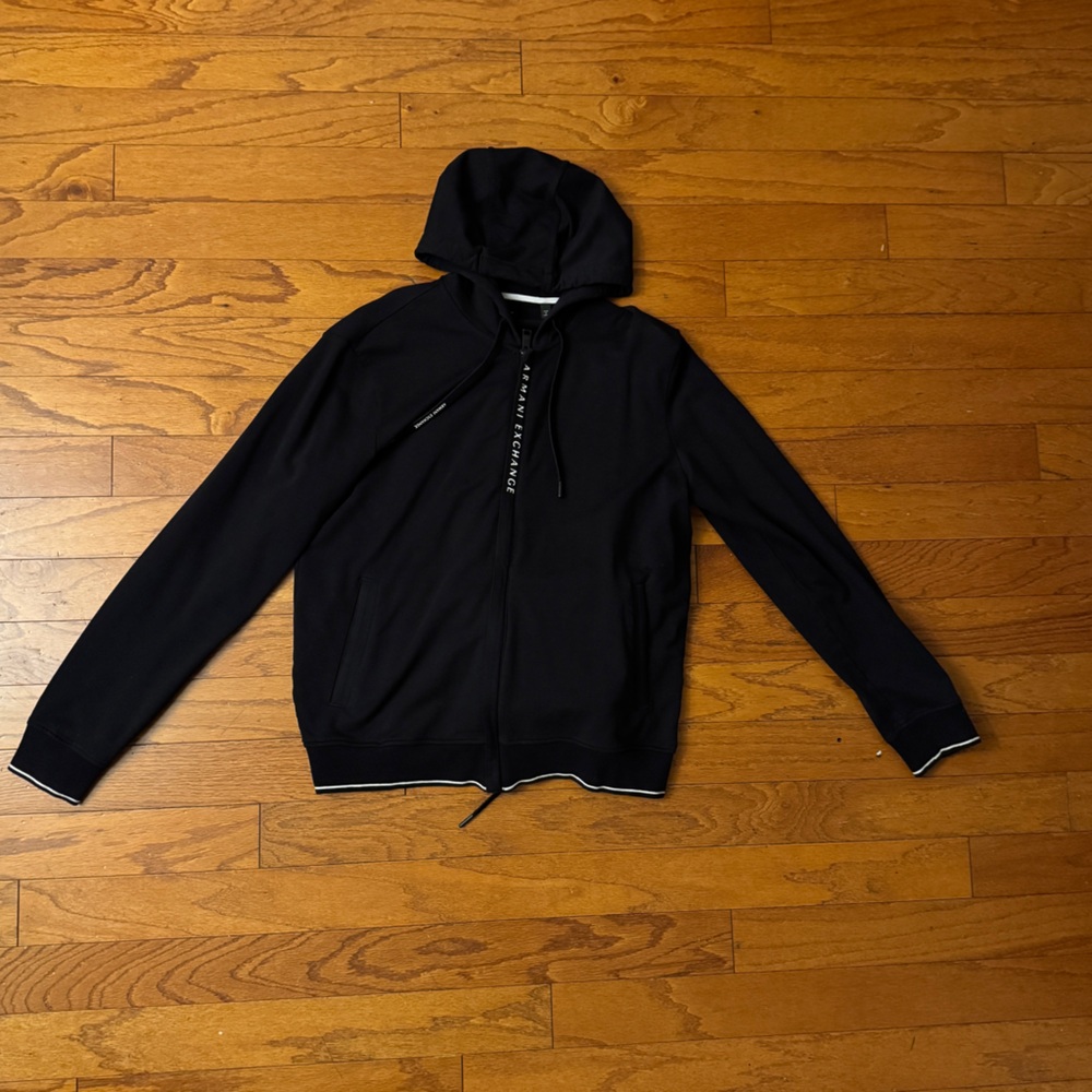 Navy Blue Armani Exchanged Sweatsuit